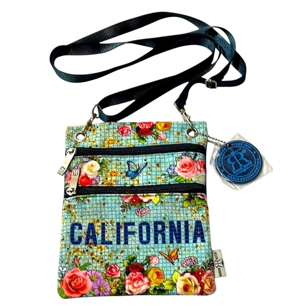 Robin‎ Ruth Crossbody Bag with California Print NWOT